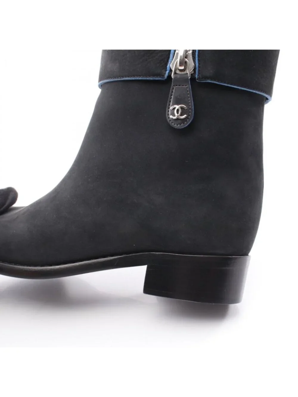 Chanel Boots Long Suede